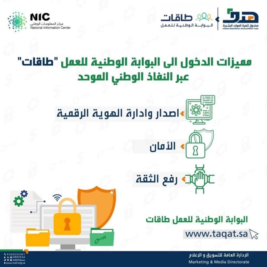 مميزات الدخول إلى البوابة الوطنية