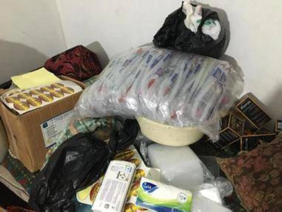 جانب من المواد التالفة (مكة)