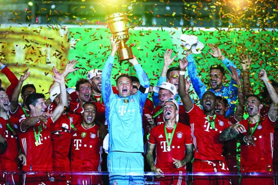 



تتويج البايرن بكأس ألمانيا للمرة العشرين                                                                                                     (د ب أ)