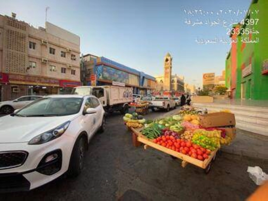 جانب من حملات أمانة جدة (مكة)