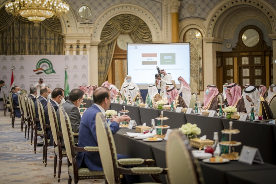 من المجلس التنسيقي السعودي العراقي (واس)