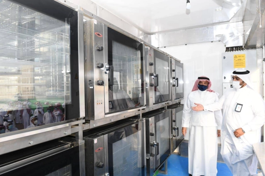 محمد بنتن خلال جولته بالمشاعر المقدسة (مكة)