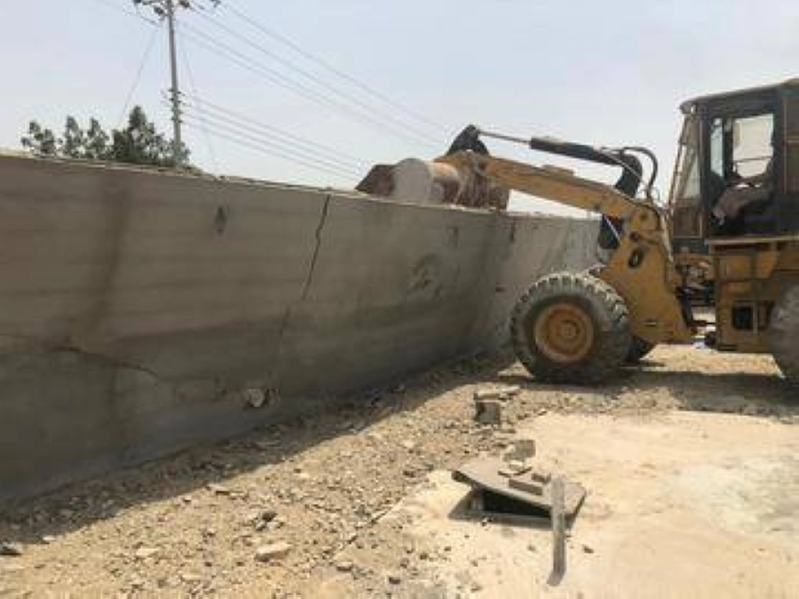 إزالة تعديات بمساحة 9500 م2 بنطاق بريمان (أمانة جدة)