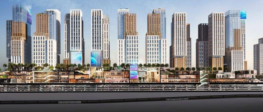 تخيلية للمشروع (شركة أم القرى للتنمية والإعمار)