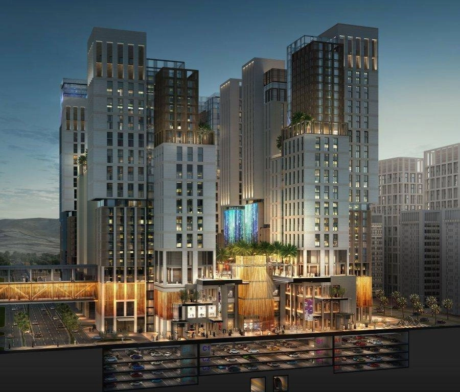 تخيلية للمشروع (شركة أم القرى للتنمية والإعمار)