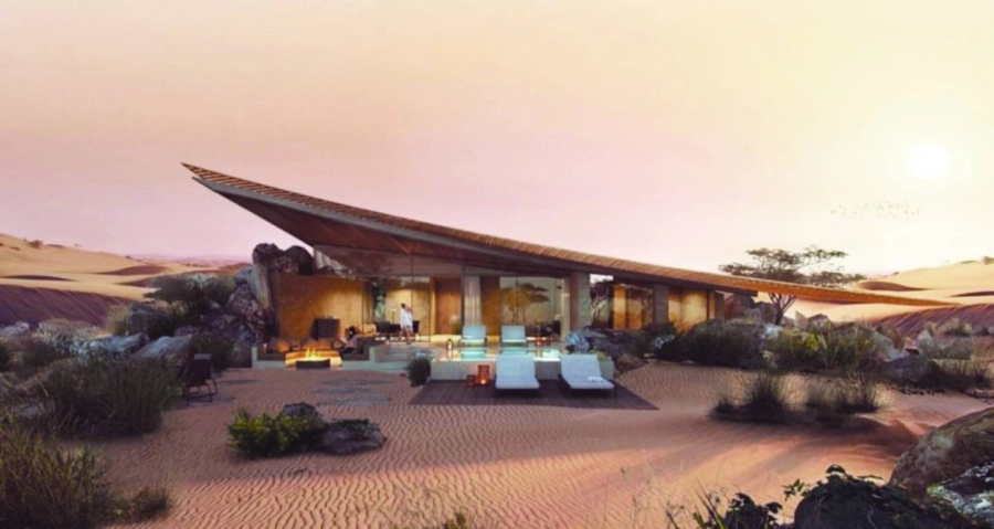 تخيلية لمشروع البحر الاحمر ( البحر الاحمر)