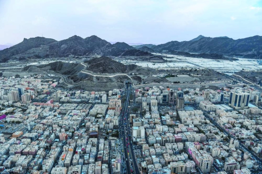 






لقطة علوية لمخيمات منى                                                      (مكة)