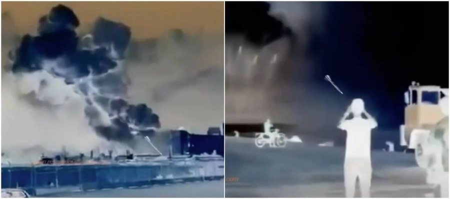 مقارنة بين صور صواريخ زائفة  (بيلنكات)