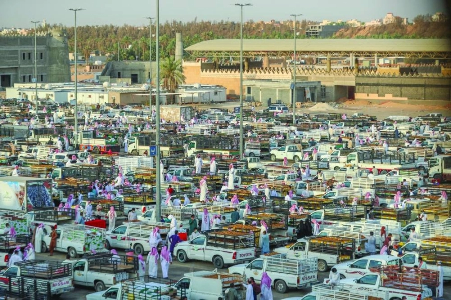 مهرجان بريدة للتمور يجمع ثلاثة ملايين عبوة من إنتاج 30 مزرعة،منها 2.9 مليون عبوة سكري
