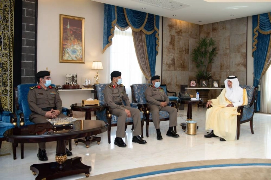 استقبال الأمير خالد الفيصل