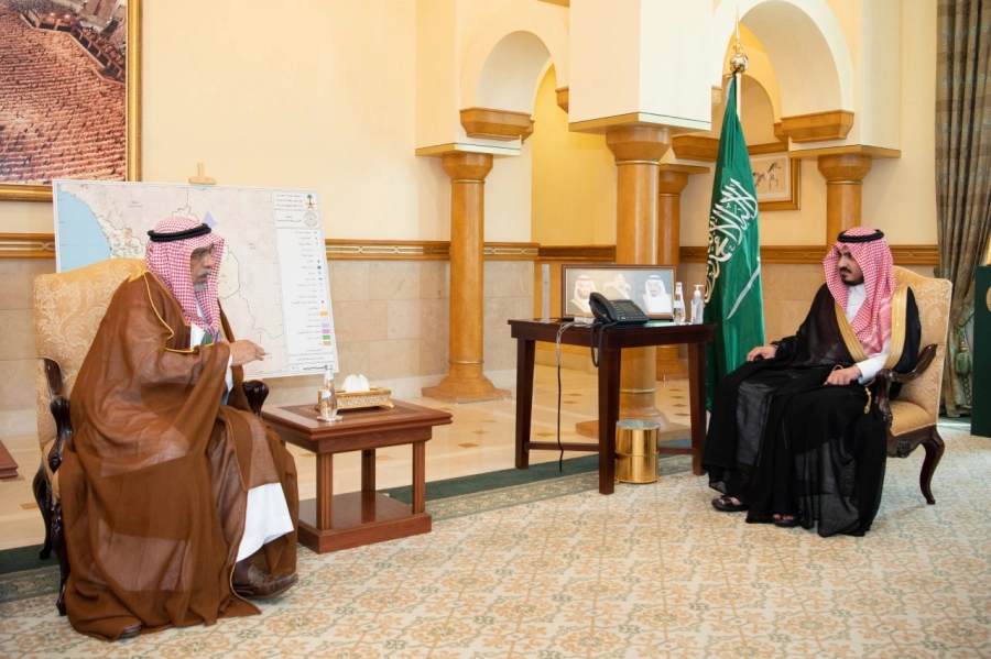 استقبال بدر بن سلطان