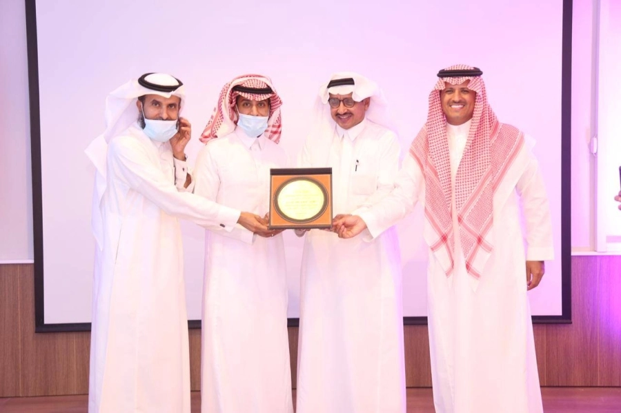 جانب من حفل التكريم