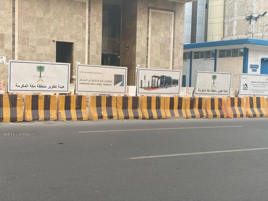 جانب من الأعمال في المشروع