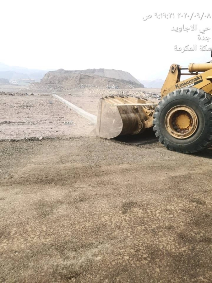 أمانة جدة تزيل 30,383م2 تعديات على أراض حكومية بنطاق الجنوب