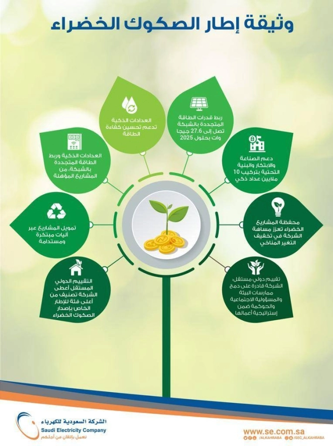 وثيقة إطار الصكوك الخضراء