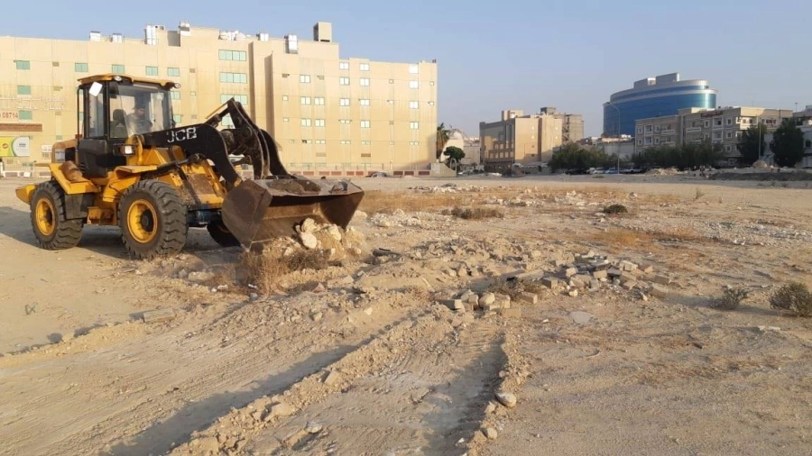 فرق الأمانة خلال عملية التعقيم                      (مكة)