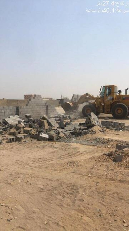 أمانة جدة تزيل تعديات بمساحة 6200 م2 بنطاق الجنوب