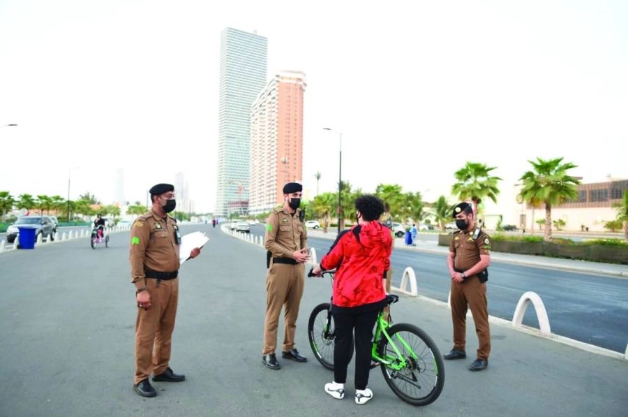 من الجولات الميدانية لرجال الشرطة (مكة) 