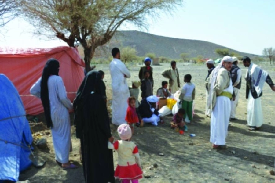 



يمنيون تركوا منازلهم بحثا عن الأمن                                                 (مكة)