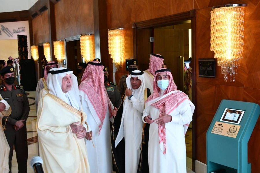 الأمير خالد أثناء التدشين