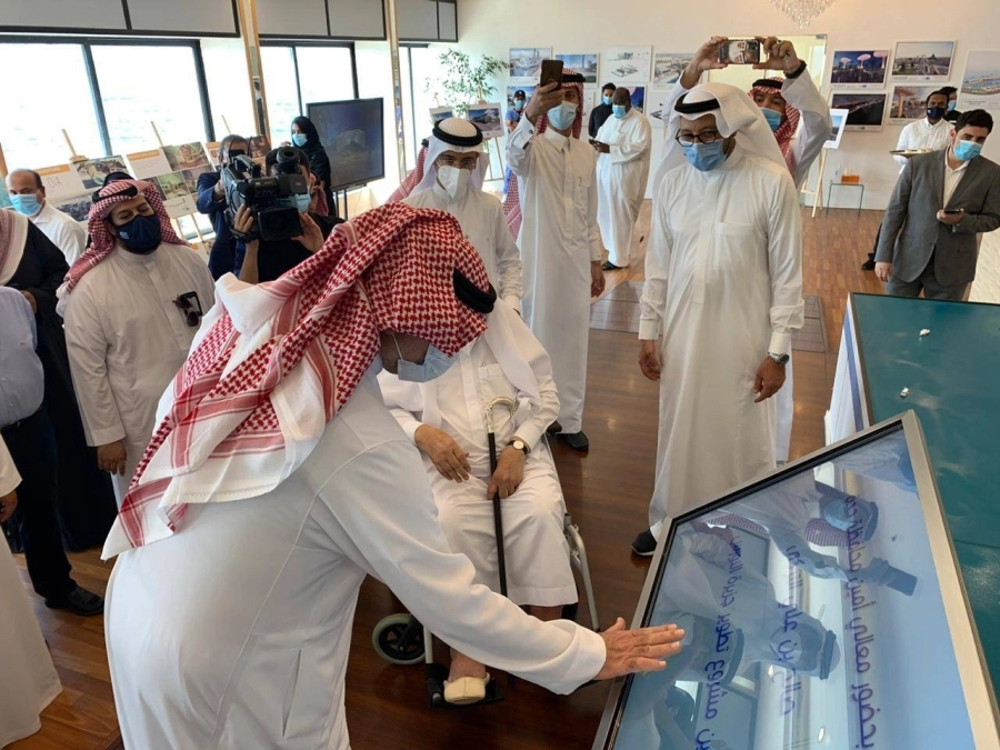 أثناء حفل التدشين