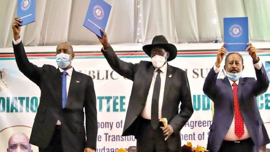 زعماء السودان يرفعون اتفاقية سلام جوبا (مكة)