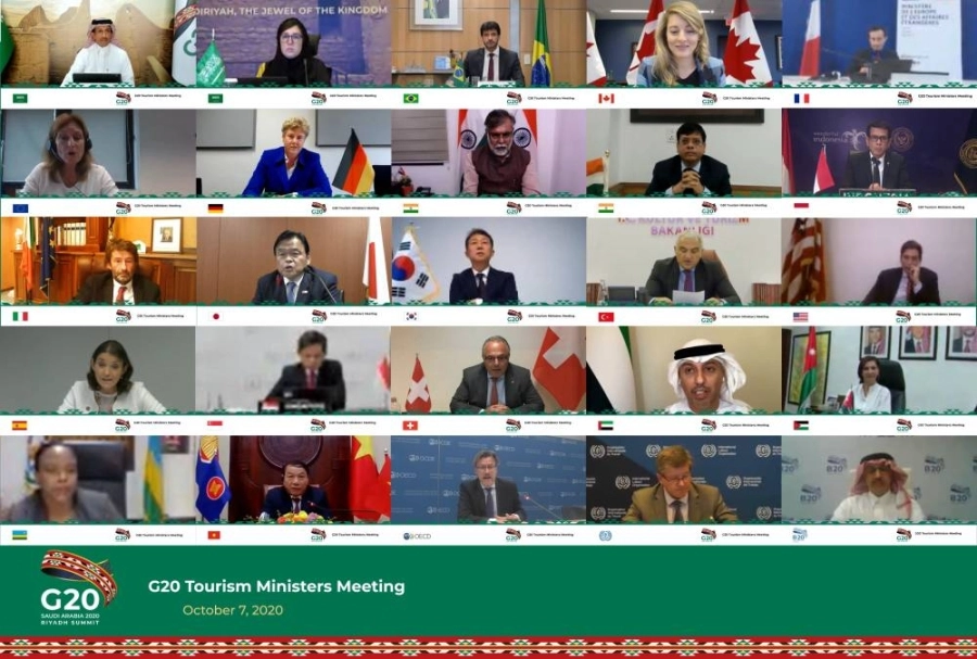 البيان الختامي لوزراء السياحة لمجموعة العشرين