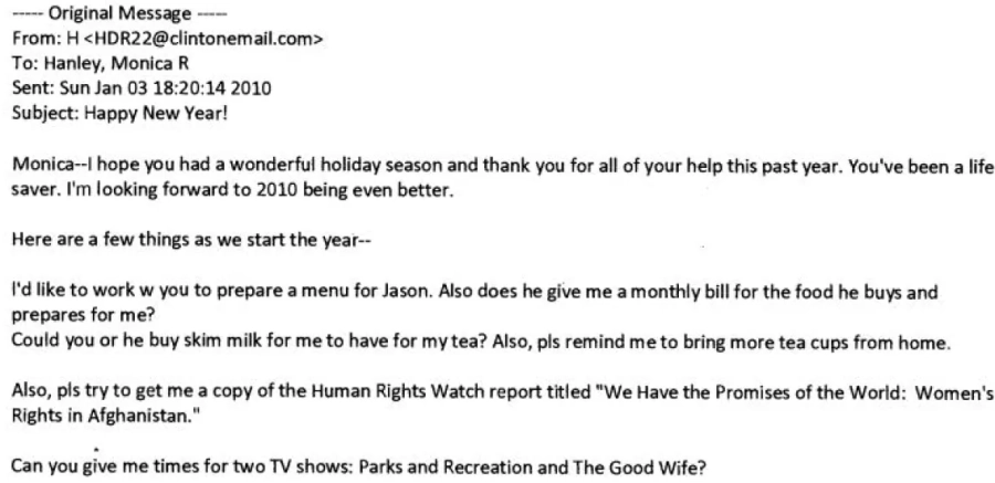 






إيميل يتحدث عن مشاهدة هيلاري لمسلسل