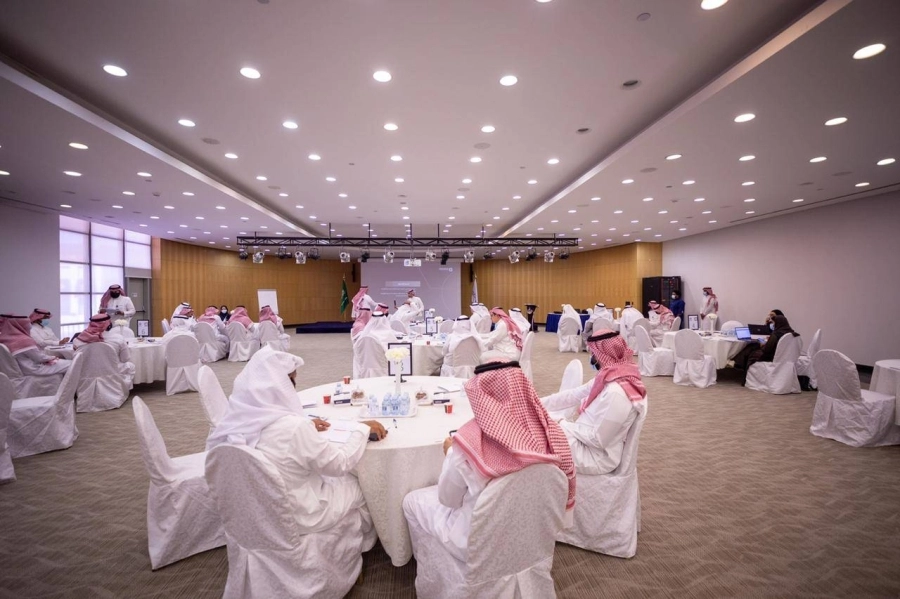 جانب من ورشة عمل تناقش التنظيم المقترح لحق التصرف في منفعة العقار( مكة ) 