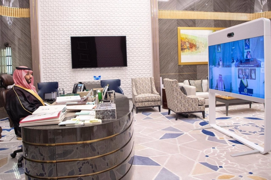 السفراء المعينون حديثا لدى عدد من الدول الشقيقة والصديقة يؤدون القسم (واس)