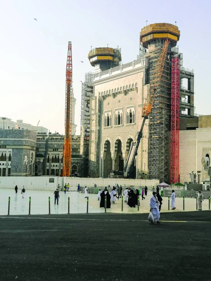 المنطقة المركزية بالمسجد الحرام تزداد حركتها خلال مراحل العمرة (أنس الحارثي) 