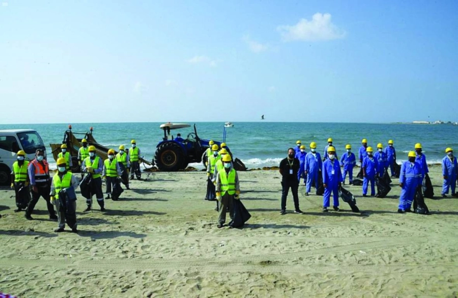 






من حملة الحفاظ على البيئة البحرية                       (مكة)