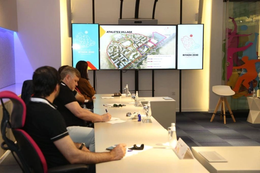 لجنة التقييم بالمجلس الأولمبي الآسيوي تزور القدية