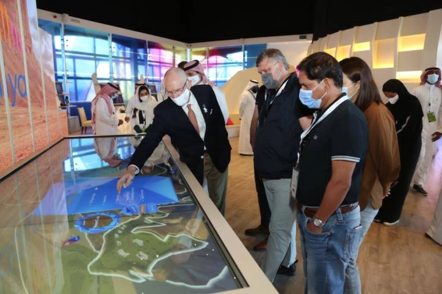 لجنة التقييم بالمجلس الأولمبي الآسيوي تزور القدية