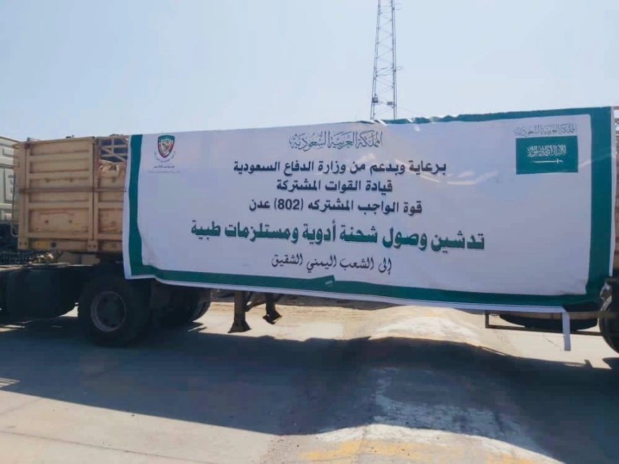 وصول شحنة أدوية إلى عدن