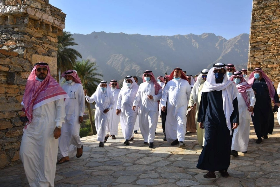 جانب من الجولة السياحية