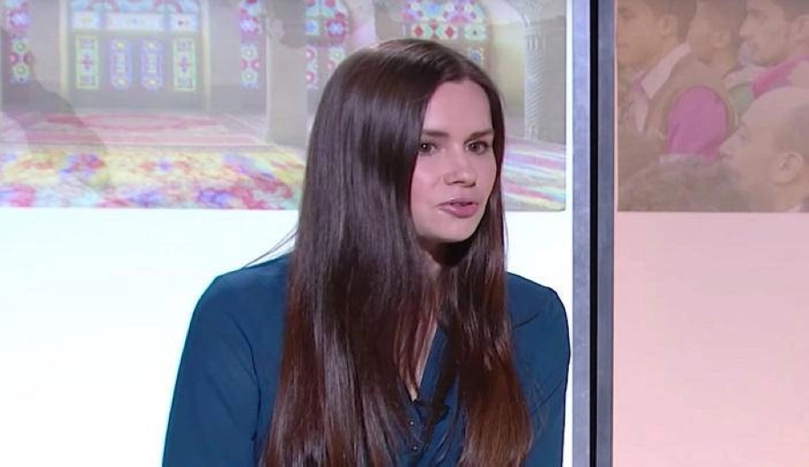 الباحثة الأسترالية في لقاء تلفزيوني سابق           (مكة)