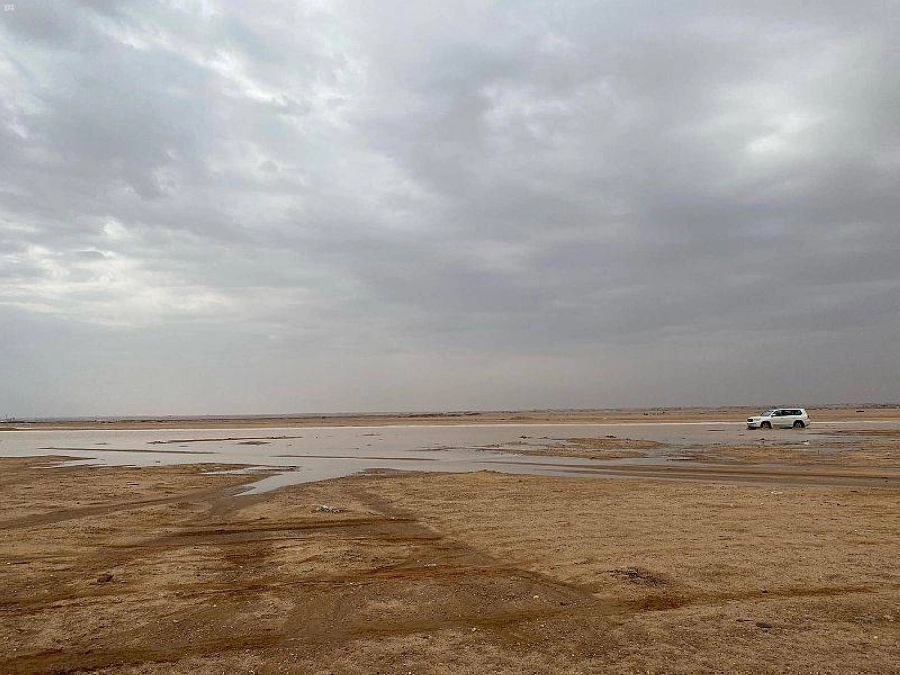 أمطار حفر الباطن (مكة)