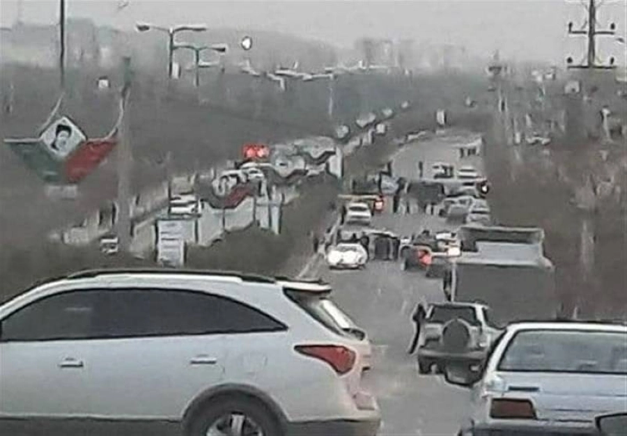 صورة لمكان الحادث نشرتها وكالة الأنباء الإيرانية (مكة)