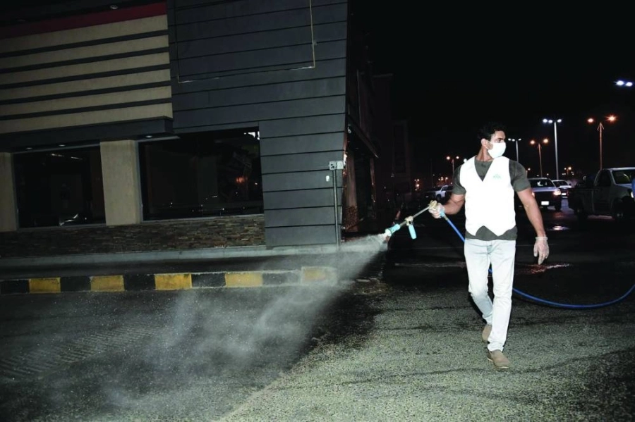 من عملية التعقيم                                     (مكة)