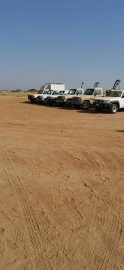 مكافحة الجراد في محافظات منطقة مكة المكرمة