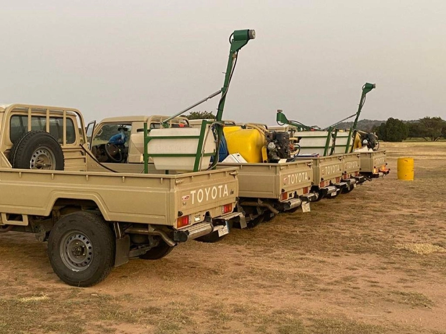 مكافحة الجراد في محافظات منطقة مكة المكرمة