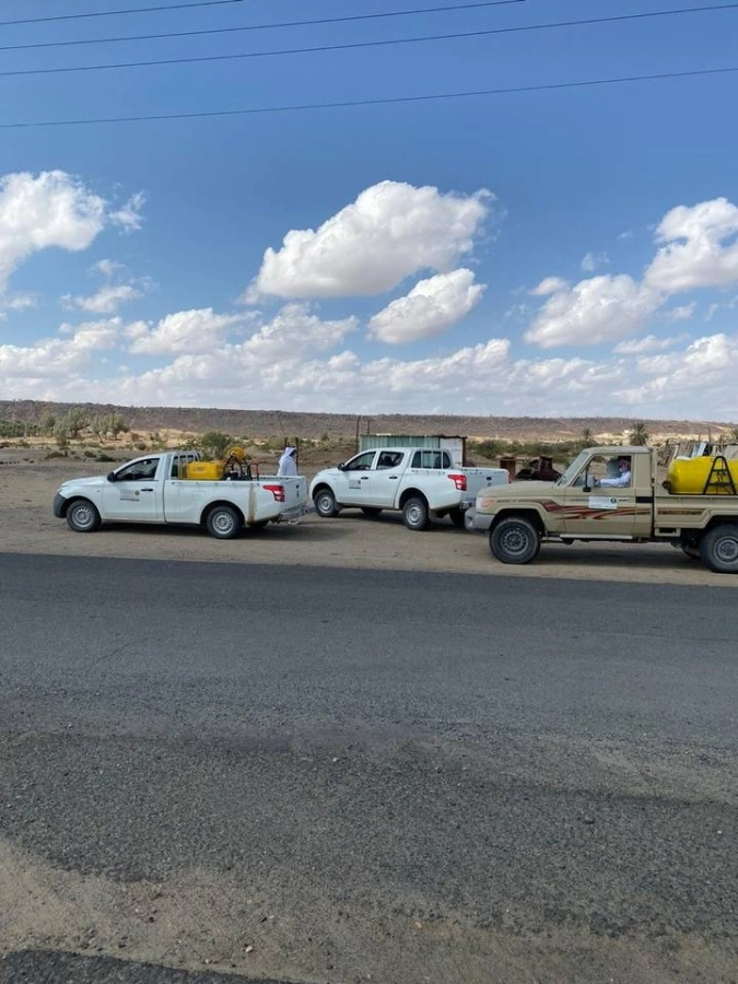 مكافحة الجراد في محافظات منطقة مكة المكرمة