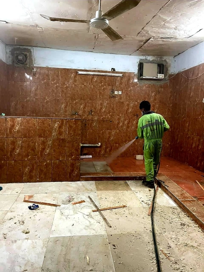 من تطهير الموقع