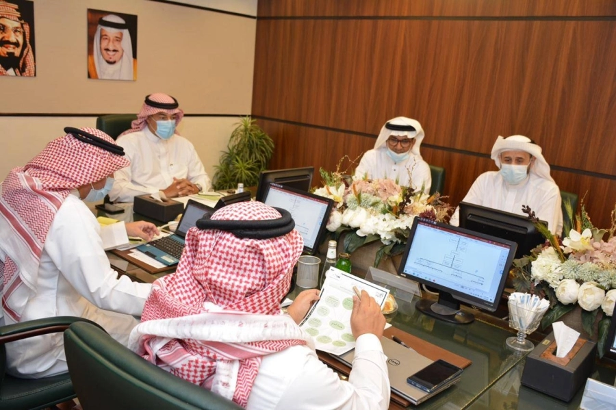 جانب من اجتماع لجنة التحول