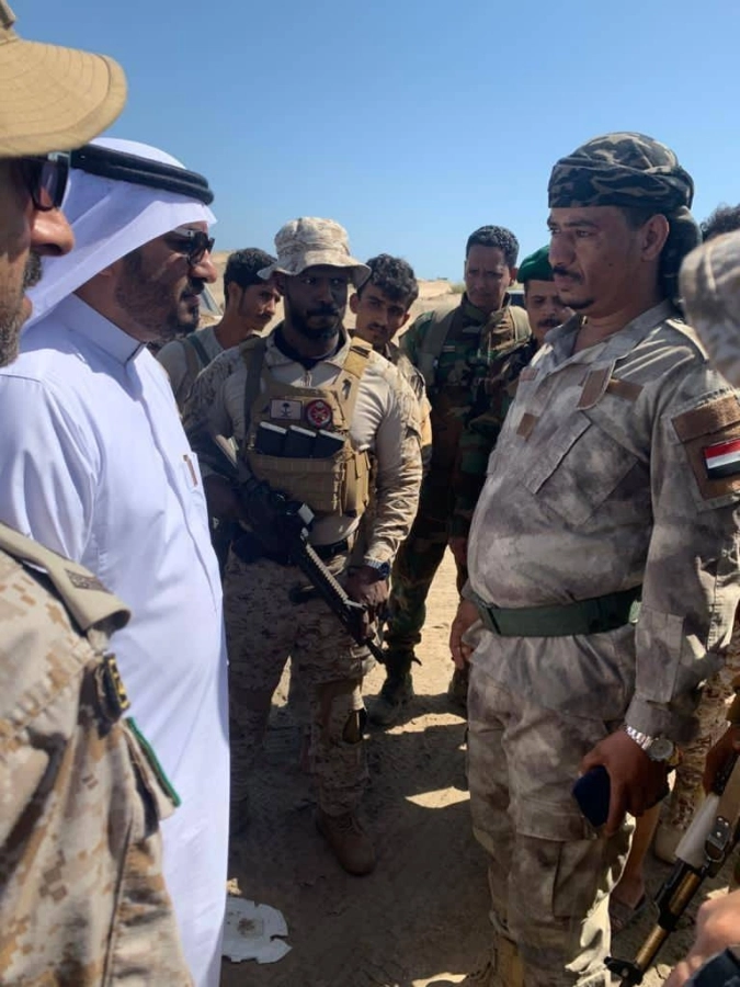 لليوم الرابع قيادة القوات المشتركة للتحالف تشرف على فصل القوات العسكرية في أبين وخروجها من عدن