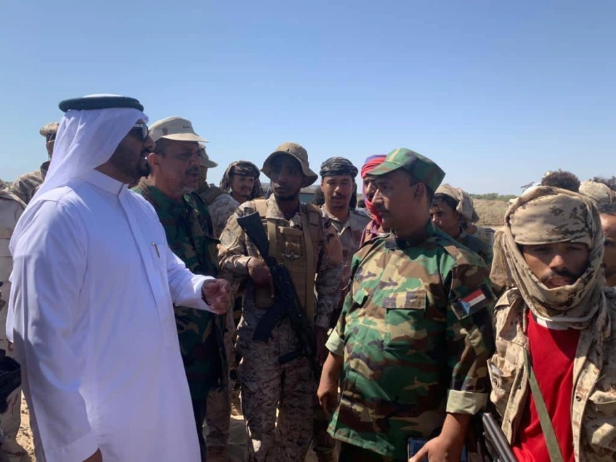 لليوم الرابع قيادة القوات المشتركة للتحالف تشرف على فصل القوات العسكرية في أبين وخروجها من عدن