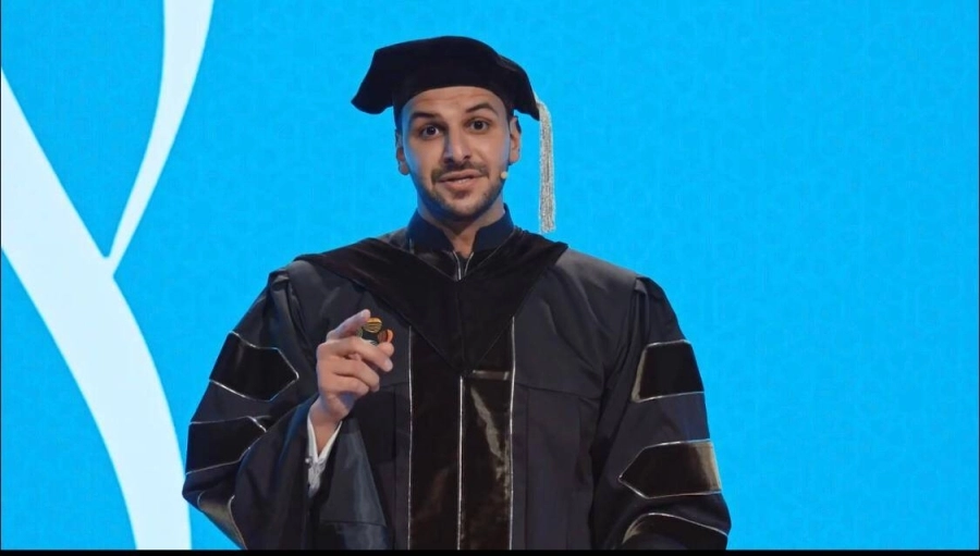 جانب من حفل تخرج الدفعة 11 من جامعة كاوست 