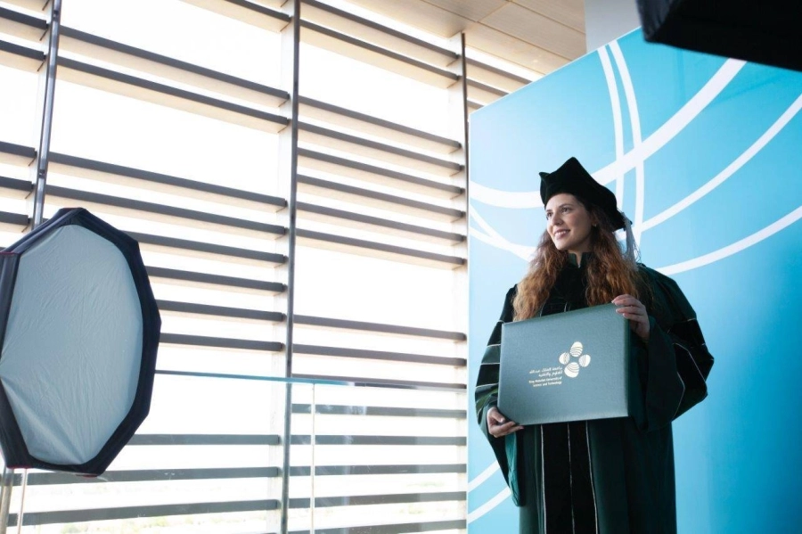 جانب من حفل تخرج الدفعة 11 من جامعة كاوست 