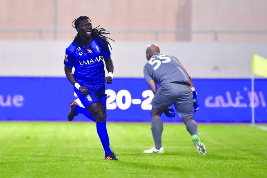 



جوميز محتفلا بالهدف                                    (مكة)